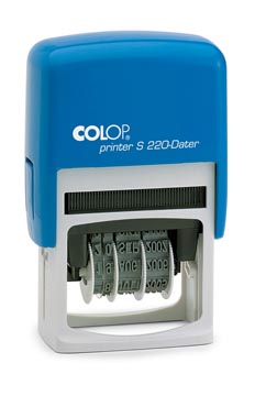 bl datumstempel colop 4mm fran