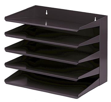 v-part sorteerrek 5delig zw