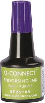 q-connect stempelinkt 28ml vi