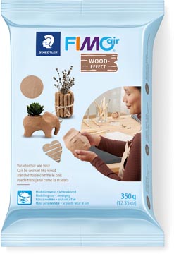 fimo boetseerklei 350g wood