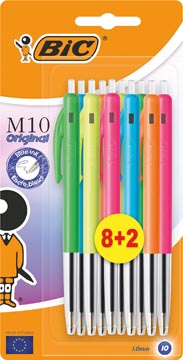 balpen m10 colors bls 8+2