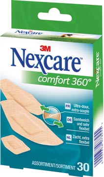 3m nexcare pleister comf pk30