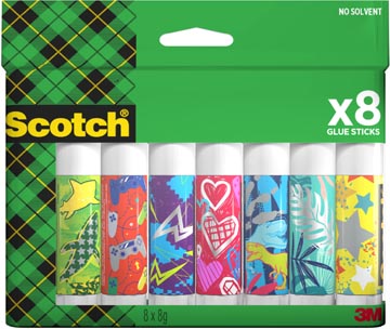 scotch lijmstift 8g pak8