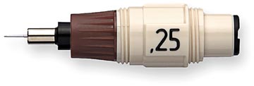 isograph tekenkop 0,25 wt
