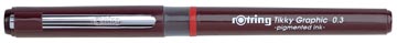 tikky graphic 0,3mm zwart