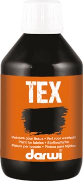 textielverf tex 250 ml zwart