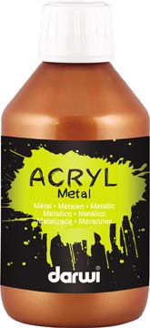 acrylverf metal 250ml brons