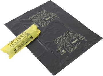 komo vuilniszak grijs 20x