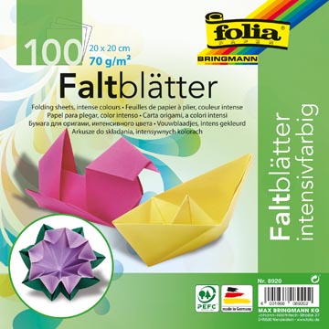 folia vouwblad 20x20 ass 100v