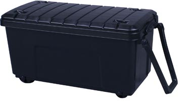 rub koffer met wielen 160l zw