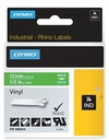 rhino tape 12mm vinyl wt/groen