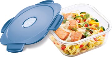 maped lunchbox glas blauw