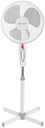 STATIEFVENTILATOR 40CM WIT