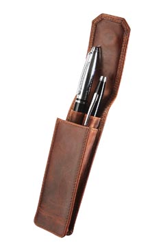maverick pen etui leer 2 pen