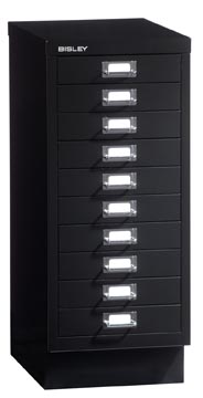 bisley ladekast 10l a4 zwart