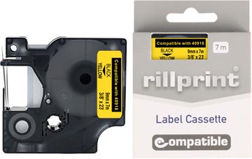 rill comp tape d1 9mm zw/gl