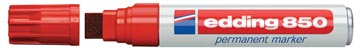 permanent marker e-850 rood