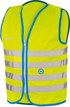 fun jacket fluohesje geel m