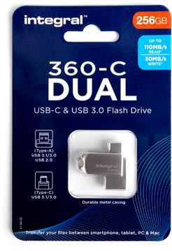 integral 360-c dual usb3 256gb