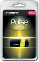 integral usb2 64gb pulse zwart