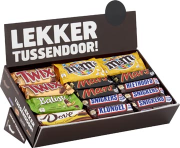 chocoladerepen in box mix 49x