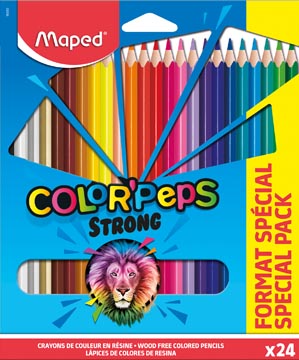kleurpotlood maped fluo 20+4