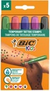 Bic Kids Tijdelijke Tattoo Stempels, Assorti, Set Van 5 Stuks