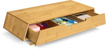 cep monitorstand bamboe 3vak