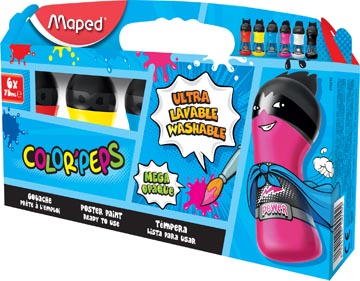color peps verf primair 6x