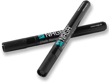 naga glasbord marker 2mm zw 2x