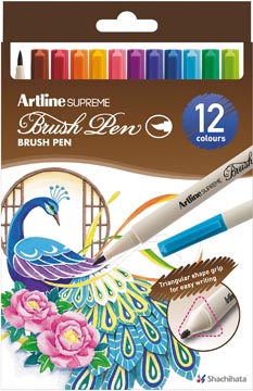 artline supreme brushpen set12