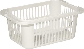 curver lingo wasmand 55l grijs