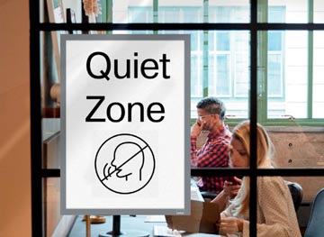 nobo magn kader a3 zilver 2x