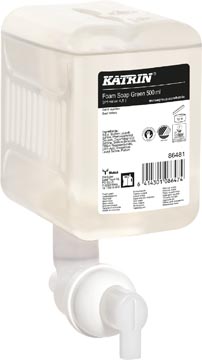 schuimzeep 500ml green