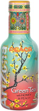arizona green tea peach pk6