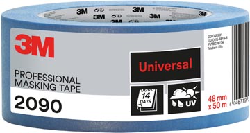 3m afplaktape prof 48x50 bl