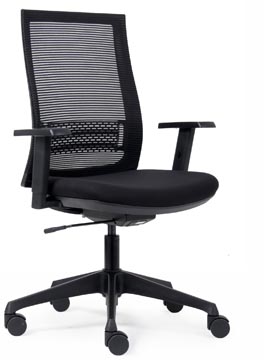 bureaustoel canillo mesh zw