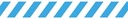 sticker 90x1000mm wt/bl
