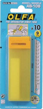 etui 10 vervangmesjes olfa 180