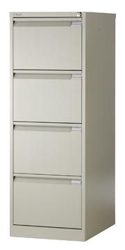 bisley hangmappenkast 4l grijs