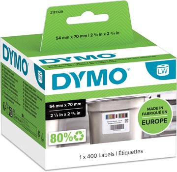 dymo etiket lw 70x54mm 400x