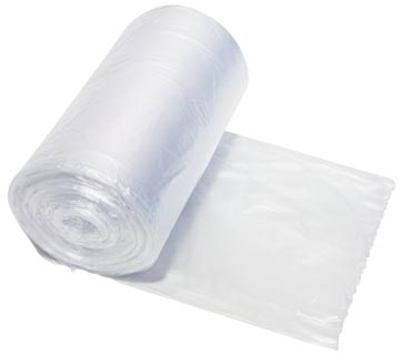 afvalzak trans 50x 39x49cm 10l