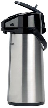 thermos met pomp inox 2,2l