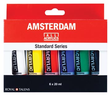 amsterdam acrylverf 20ml 6x