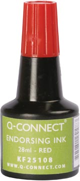 q-connect stempelinkt 28ml ro