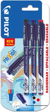 pilot fineliner frixion 3x