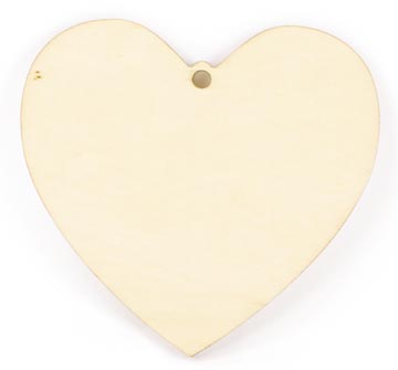 gc houten hart 120x110x4mm