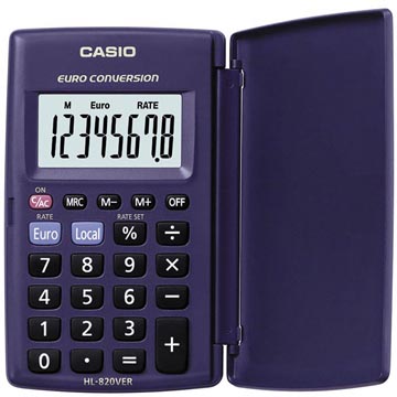 casio zakrekenmach hl820ver
