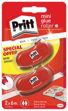 pritt mini lijmroller duopack