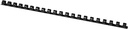 Q-Connect Bindrug 10Mm 21 Rings 100 Stuks Zwart